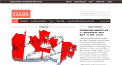 Desktop Screenshot of caama.org