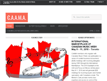 Tablet Screenshot of caama.org